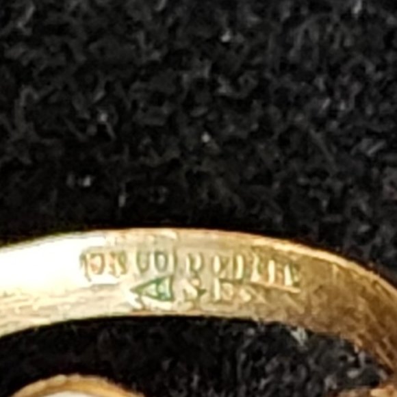 Vintage Alexandrite 10K Gold Filled Child's Ring Size 3.5 - Picture 7 of 7